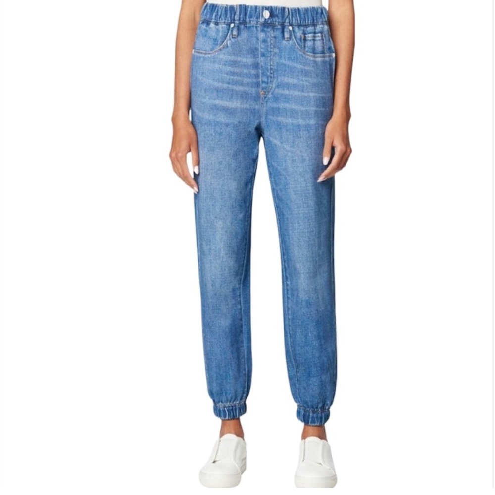 BLANK NYC High Waisted Denim Joggers